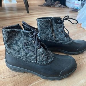 Sperry Duck Boots Like New